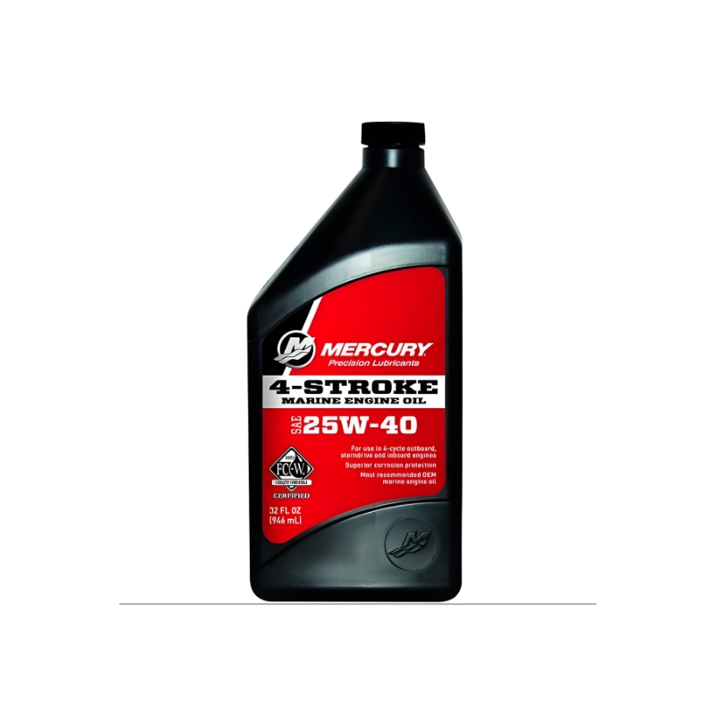 Olio QUICKSILVER 4 tempi entrofuoribordo 25w40 lt.1