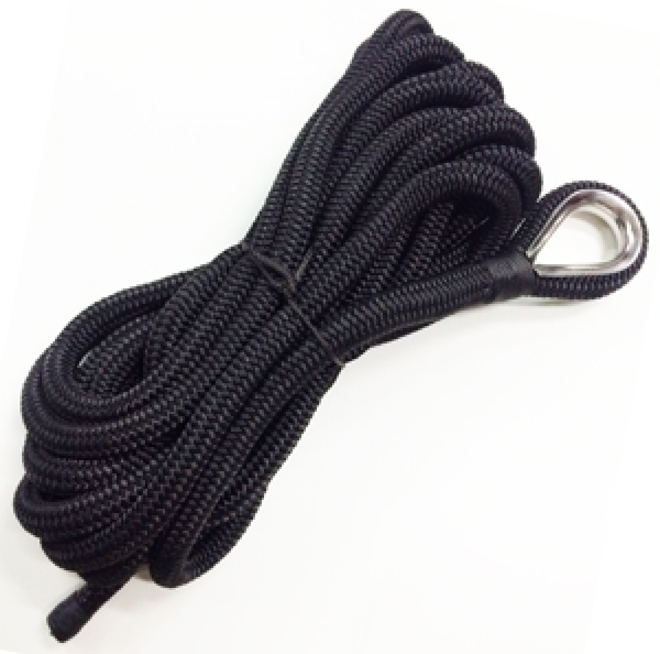 06.443.95 Black rope, 24 mm, 15 m
