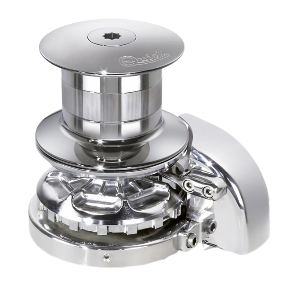 QUICK REGAL 3000W 24V winch with 14 mm chain guide, left side