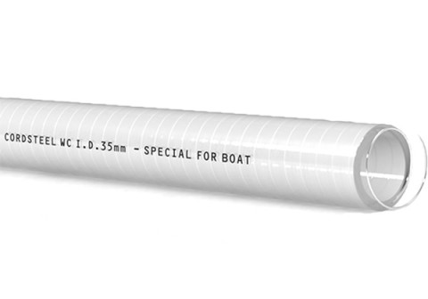 Tubo spiralato bianco per acqua mm.40 (18.003.41)