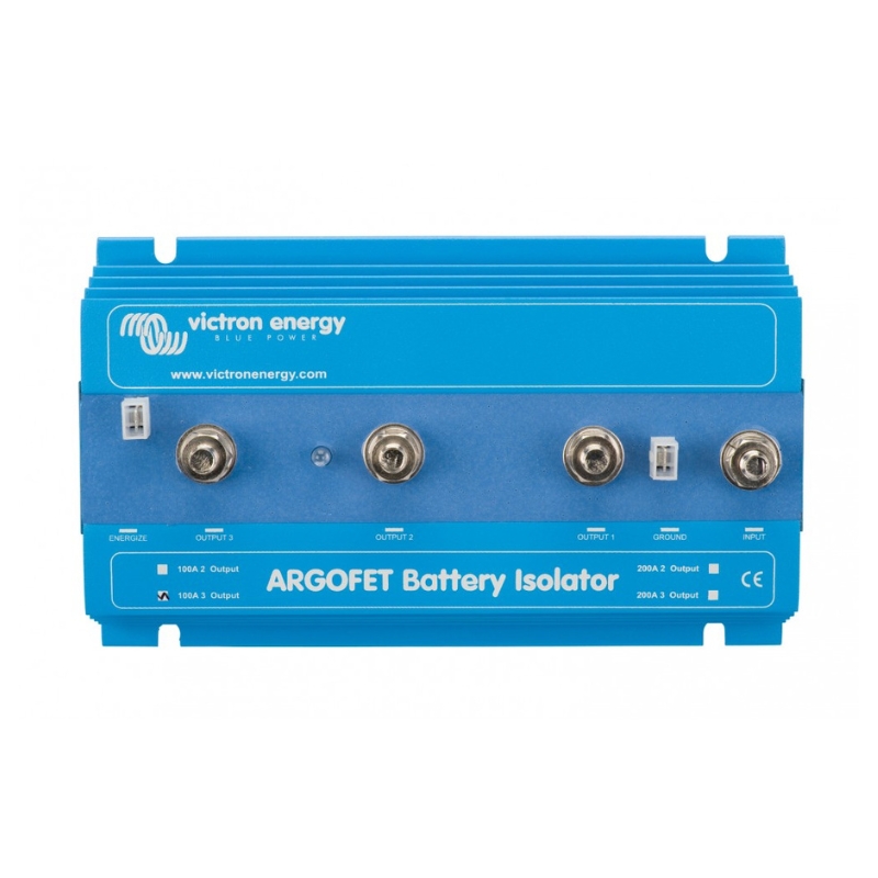 RIPARTIRORE DI CARICA ARGOFET VICTRON 100-3 3 BATTERIE 100A