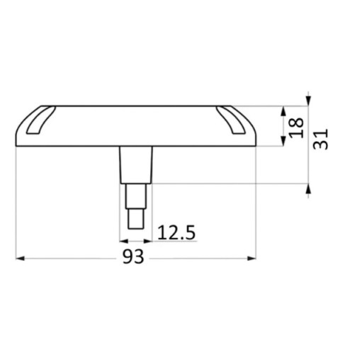 WHITE+BLUE LED UNDERWATER LIGHT 12/24V 13.273.01