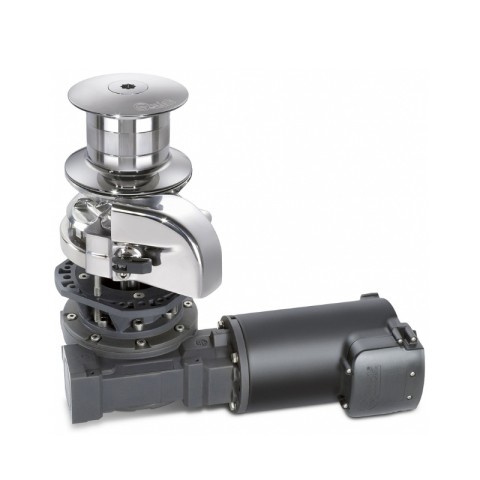 Verricello QUICK REGAL 3000W 24V c/campana mm.14 passacatena SX