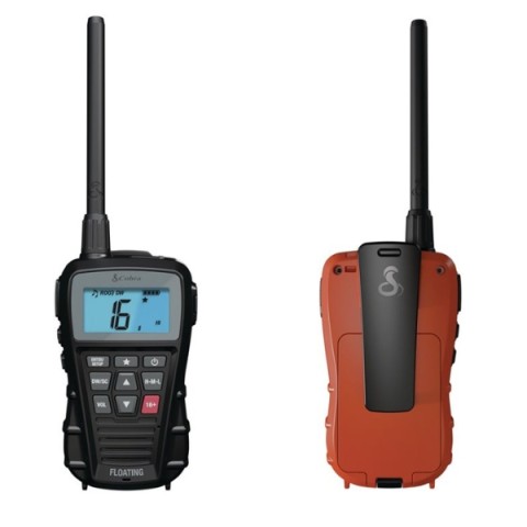 Cobra HH150E portable VHF transceiver for marine use