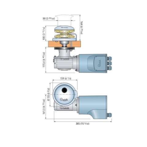 QUICK RIDER R3 WINCH 1400W 24V 8 mm