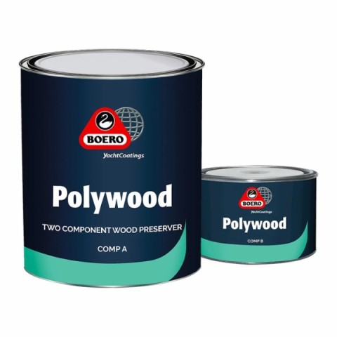 POLYWOOD two-component impregnating agent, 1 litre