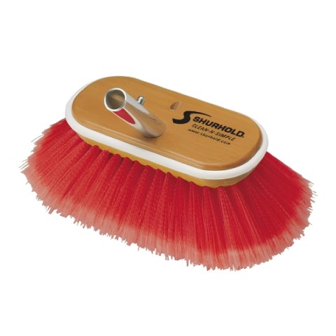 Spazzolone SHOUROLD 6" fibre morbide e medie rosse (36.965.00)