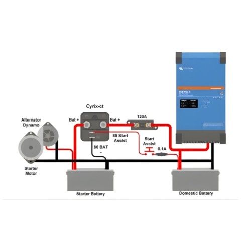 VICTRON CYRIX-CT 12/24V 120AH BATTERY COMBINER