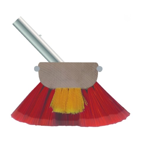 Spazzolone SHOUROLD 6" fibre morbide e medie rosse (36.965.00)