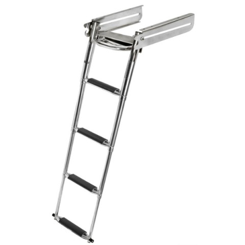 Big 4-step sliding platform ladder (49.558.14)
