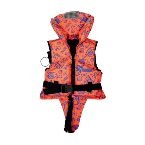 CHILDREN'S LIFE JACKET 100N 20/30KG WITH PATTERN