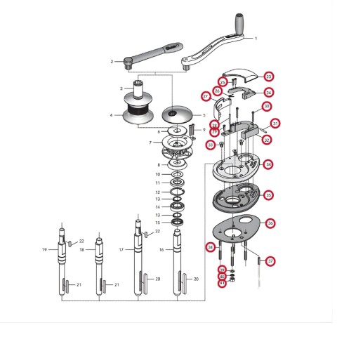 QUICK DP2 COMPLETE BASE KIT