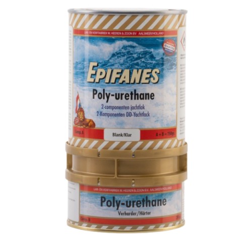 EPIFANES Poly-urethane clear gloss vernice trasparente lucida lt.0,750