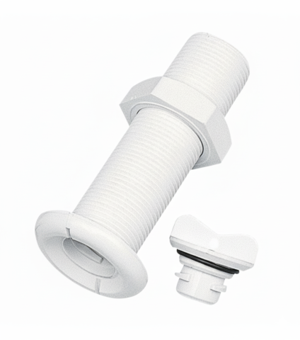 DRAIN BUSHING WITH CAP 43 MM