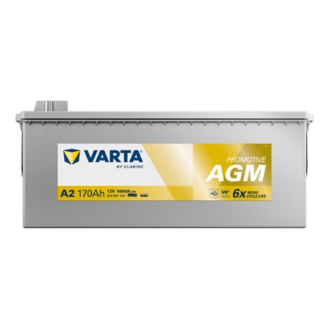 BATTERIA AVVIAMENTO VARTA PROMOTIVE AGM 670901100 170AH