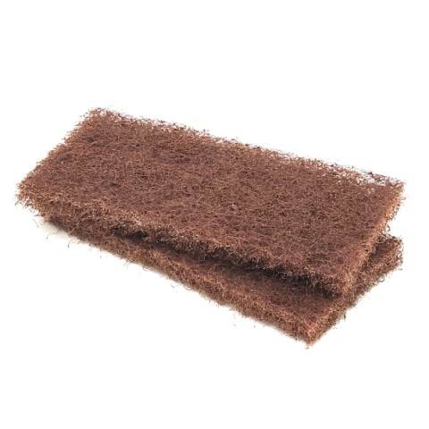 Coarse-grain doodlebug abrasive pad