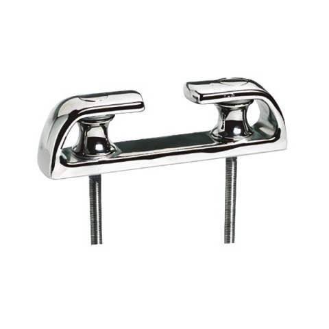 Stainless steel cable guide with rollers, 205 mm (40.205.00)