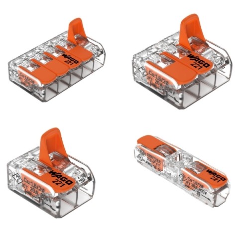 WAGO 221 series terminal blocks (14.286.)