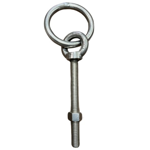 GOLFARE AD ANELLO INOX PER ORMEGGIO M24 CM.25
