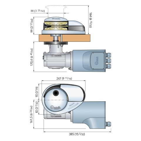 VERRICELLO QUICK DP3 1500W 12V MM.8