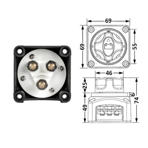 BATTERY SWITCH 14.923.12