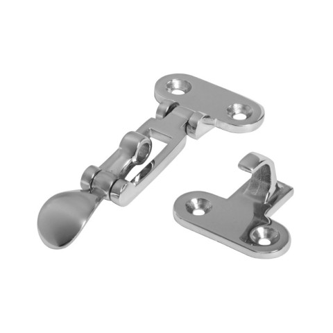 CHROME-PLATED BRASS LEVER CLOSURE 110X50 MM (38.107.30)