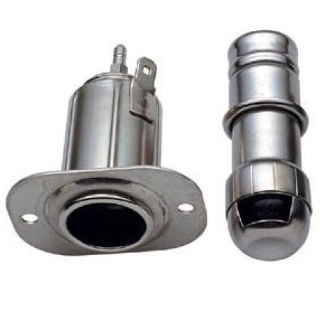 Accendino inox 12v con luce (13.008.00)