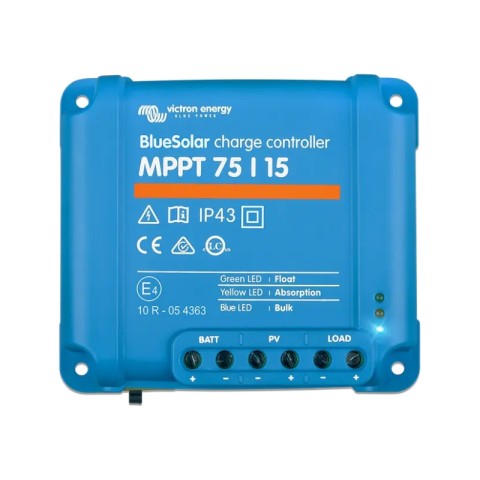 VICTRON BLUESOLAR 15A MPPT 75/15 12/24V CHARGE CONTROLLER