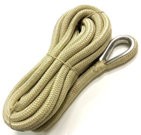 Cima Ormeggio Fune Per Barche FreeTec - 4 Pezzi Nylon Per Ormeggio Diametro 12mm Lunghezza 6m Nylon Ormeggio