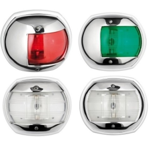 Fanali di via utility classic 12 inox 