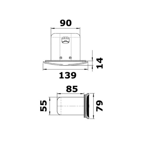 HORIZONTAL RECESSED SOUND 12V (21.103.00)
