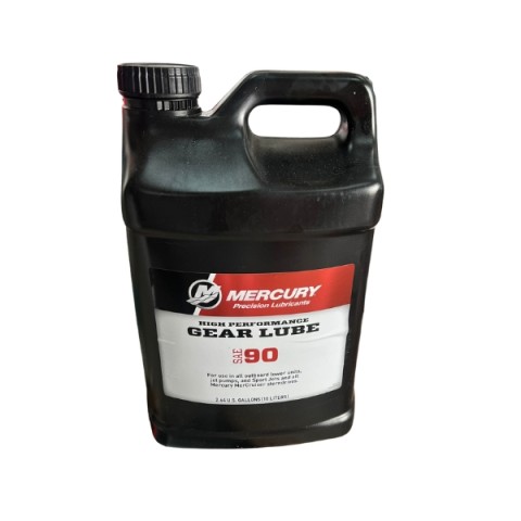 MERCURY HIGH PERFORMANCE SAE 90 oil for outboard motors, 10 litres