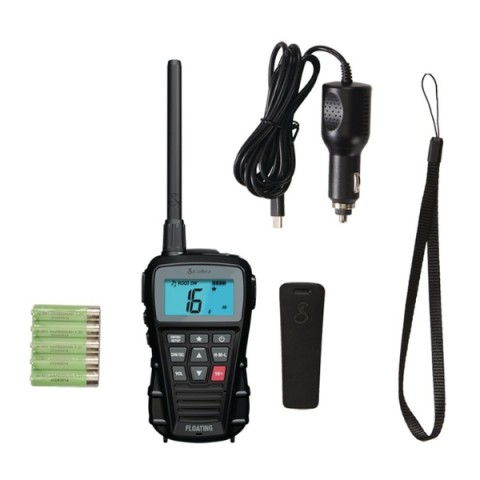 Cobra HH150E portable VHF transceiver for marine use