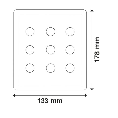 Pannello elettrico verticale cablato a treccia con portafusibili e doppia USB