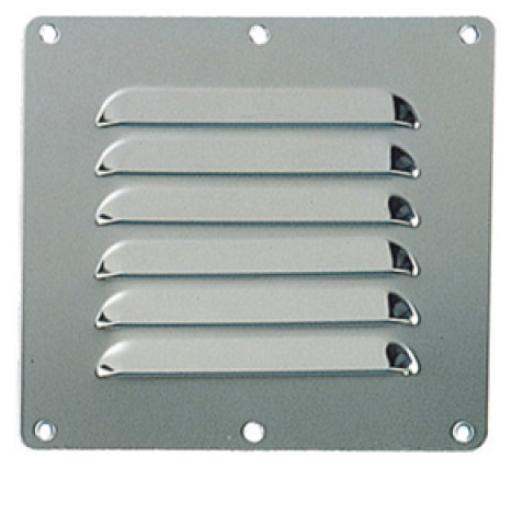 Presa d'aria inox a persianetta mm.127x115 (53.021.01)