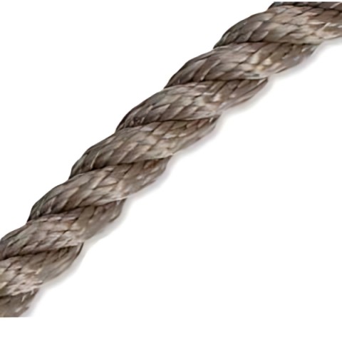 High tenacity twisted mooring ropes hemp