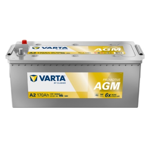 BATTERIA AVVIAMENTO VARTA PROMOTIVE AGM 670901100 170AH