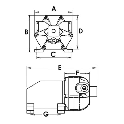 EUROPUMP AUTOCLAVE 11 3 VALVES 11 L/M 12V (16.510.12)