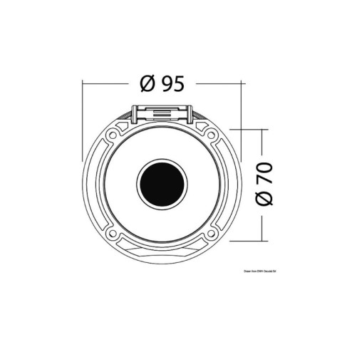 CLASSIC EVO BOX AND LID WITH REAR HOLE (15.900.13)