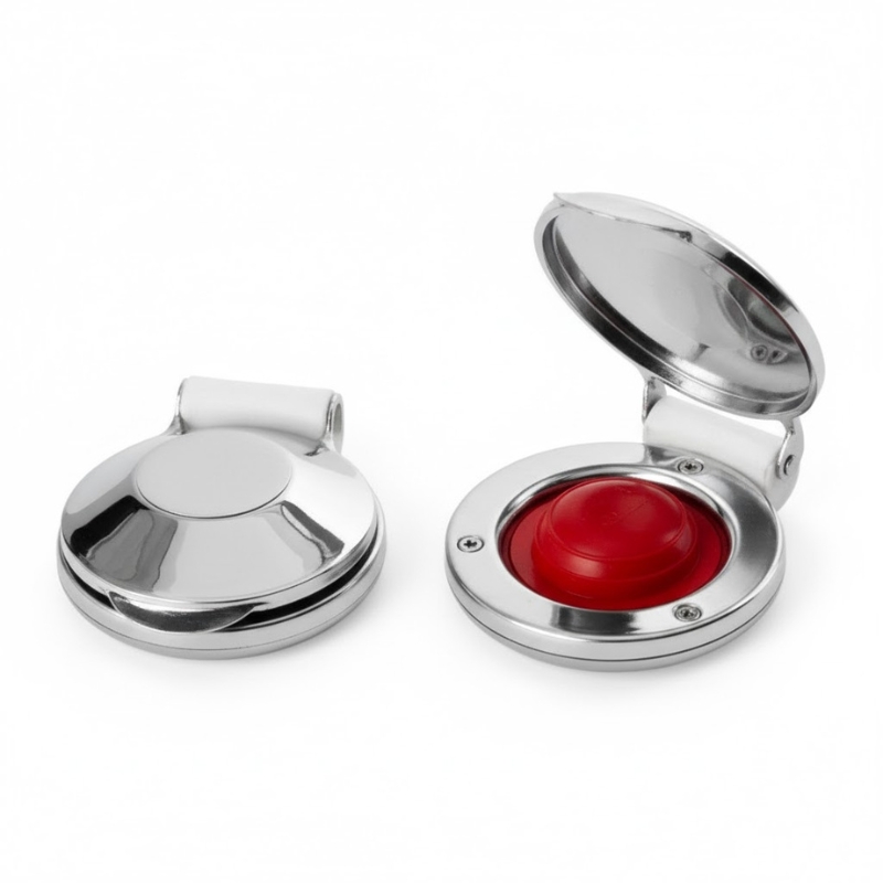 Verricelli comando a piede down completamente inox