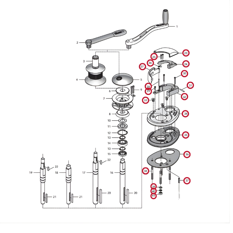 QUICK DP2 COMPLETE BASE KIT