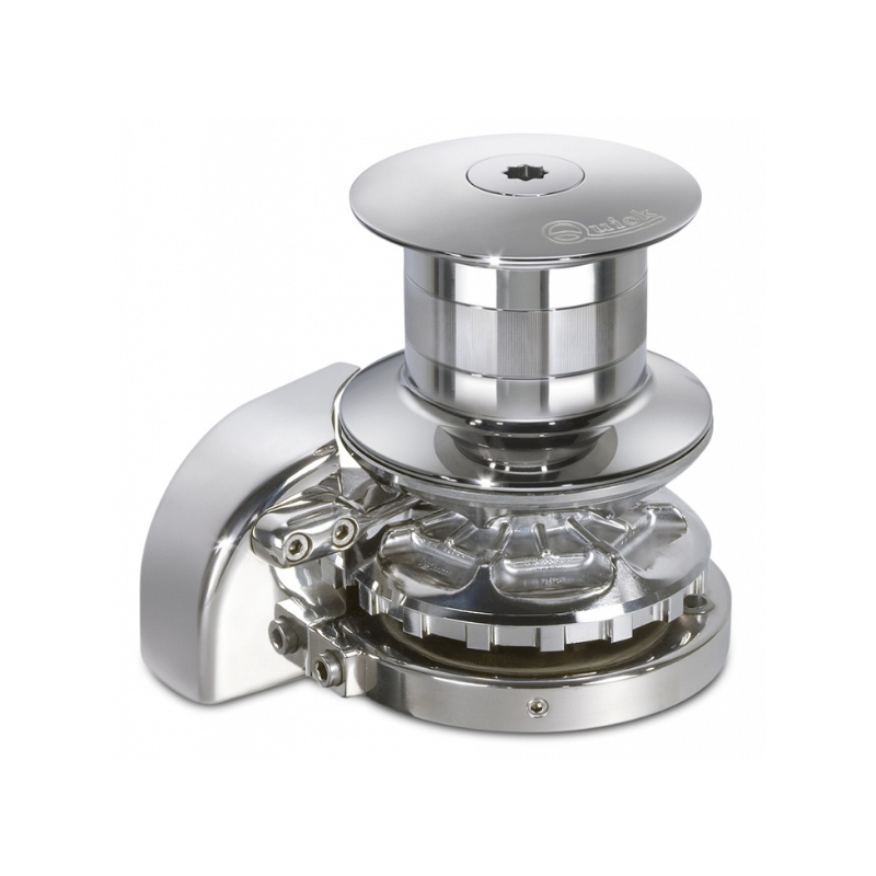 Verricello QUICK REGAL 3000W 24V c/campana mm.14 passacatena SX