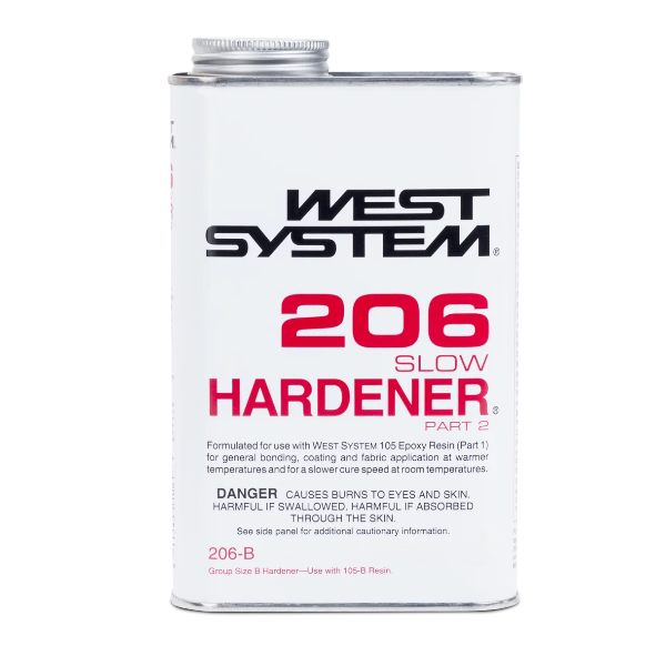 206 Slow hardener indurente lento kg.5