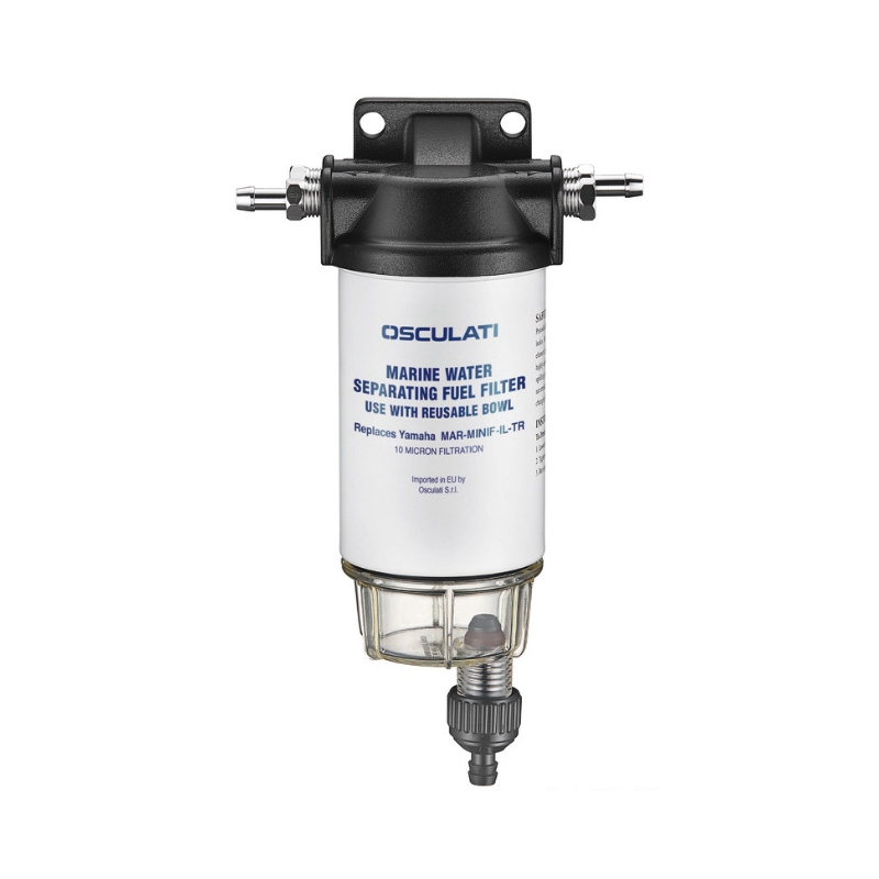 FUEL FILTER + WATER/FUEL SEPARATOR WITH 10 MICRON CARTRIDGE (17.661.30)