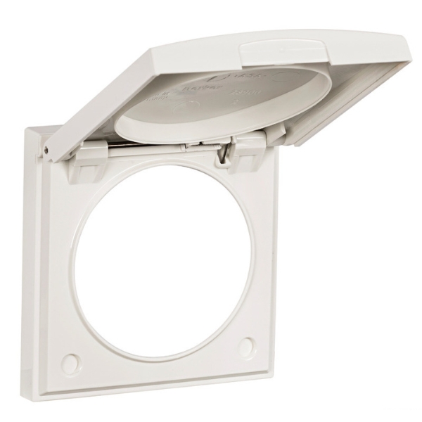 BERKER WHITE COVER FRAME 14.536.02