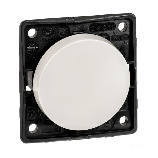 BERKER SINGLE SWITCH, WHITE 14.520.02