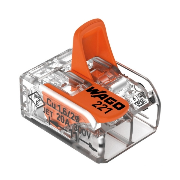 WAGO 2-conductor  0,14 mm² to 4 mm²  connection terminal (14.286.24)