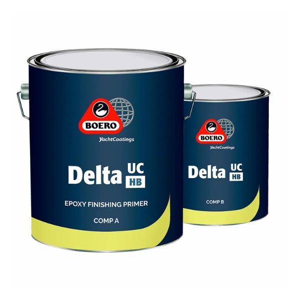 DELTA UC HB grey epoxy primer, 2.5 litres