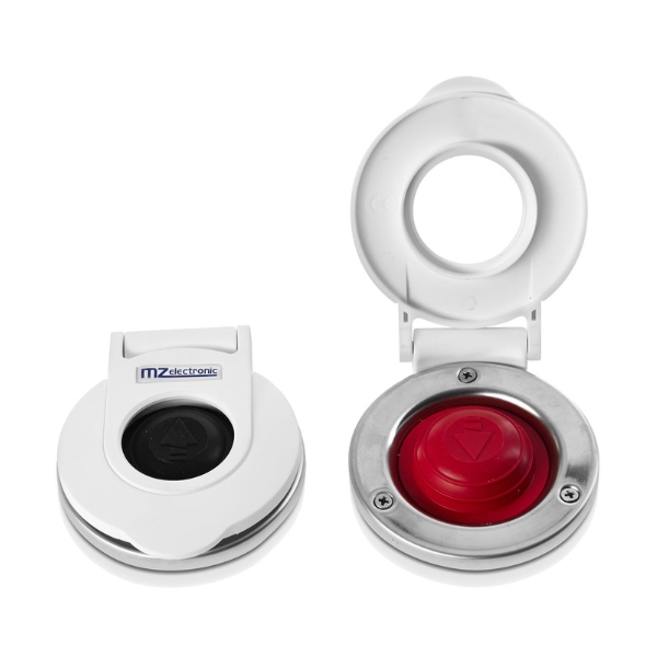 MZ ELECTRONIC FOOT CONTROL WHITE DOWN RED BUTTON