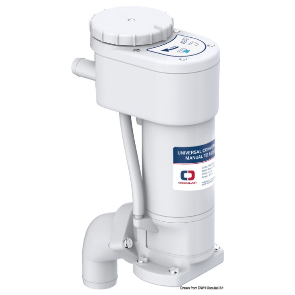 ELECTRIFICATION KIT FOR 12V MANUAL TOILETS (50.205.32)